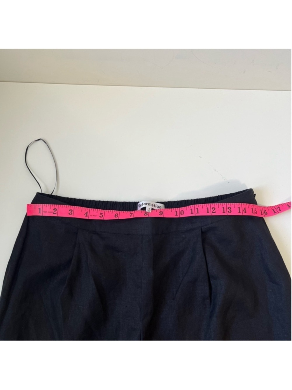 NWT Reformation Violet Linen Two Piece in Black Size 8 - Picture 13 of 15